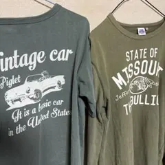 STUDIO D'ARTISAN 長袖Tシャツ 2枚セットのサムネイル