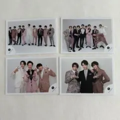 Snow Man 公式写真 集合 4枚セット