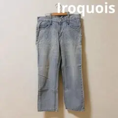 Iroquois イロコイ 総柄 デニム パンツ サイズ1 - メルカリ