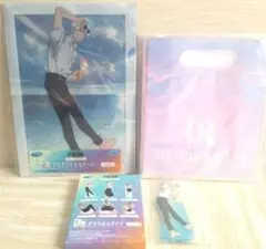 呪術廻戦 セガラッキーくじ 五条悟 アクスタ クリアファイル＆クリアバック