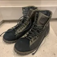 DIESEL ディーゼル　ハイカット　スニーカー　レザー　デニム