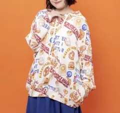 【scolar】スカラーベーカリー柄接触冷感パーカーのサムネイル