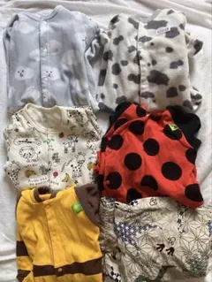 ベビー服ツーウェイオール50〜60➕ベビー甚平60