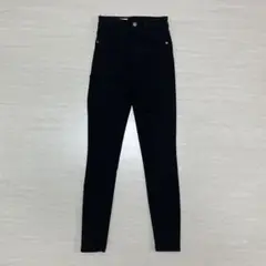 zaraブラックデニムスキニーザラコカユニクロgu2