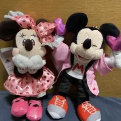 ディズニーストア　ミニーの日　ぬいぐるみキーホルダー