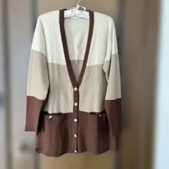 ROCHAS カシミヤ100% カーディガン