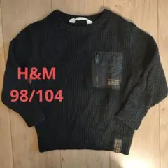 H&M トップス 98/104 ジッパーポケット付き