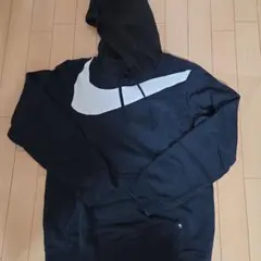 NIKE フード付きパーカー S ブラック/ホワイト