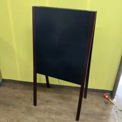 A-4 木製 ブラックボード 看板 両面タイプ ウェルカムボード メニューボード
