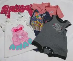 更にお値下げしました☆　ミキハウス　チェックシャツ&5点お得セット