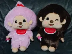 Monchhichi BIGぬいぐるみ 2色セット
