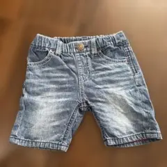 DOUBLE.B デニムパンツ ウエストゴム　（ミキハウス）