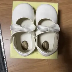 リボン付きフォーマルシューズ 18.0cm 白