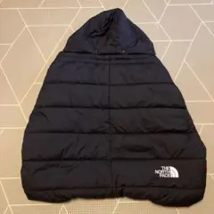 THE NORTH FACE シェルブランケット　黒 フード付き　抱っこ紐ケープ