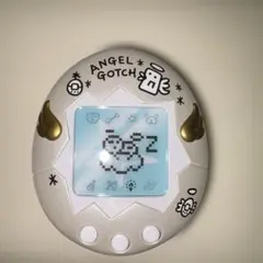 たまごっち一番くじ　C賞てんしっちのたまごっちコンパクトミラー 白