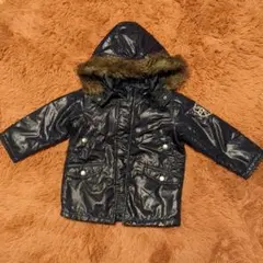 キッズ　TK SAPKID　脱着可能ファー付きフード　アウター　サイズ90