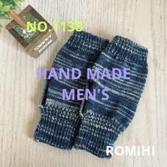 NEW✨NO.1138 HAND MADE〜OPALメンズハンドウォーマー〜