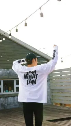 AAA 與 真司郎 i am what i am パーカー - メルカリ 與真司郎 I AM