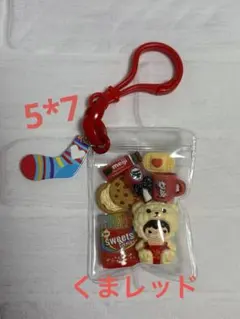 ガチャ詰めポーチ風ღキャンディバックキーホルダーღパーツまとめ売り