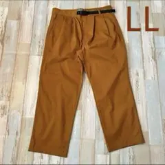 LLサイズ　ストレッチパンツ　キャメル　フィールドコア　ストレッチグルカパンツ