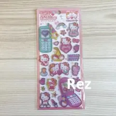 サンリオ 平成はっぴーフォン ステッカー ハローキティ　シール　ボンボン