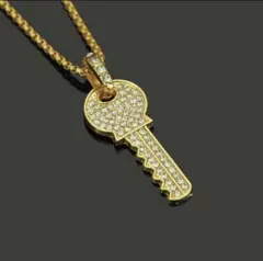 ゴールド鍵ネックレス新品未使用❣️美品