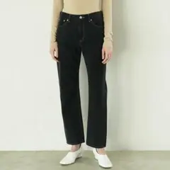CLANE THUMB DENIM PANTS デニム 黒 ジーンズ ストレート