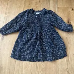 ZARA 花柄　ワンピース　18-24M 92