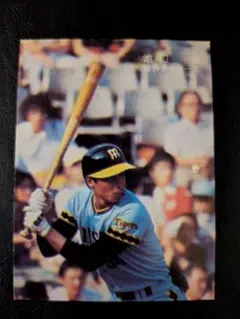 1970年　カルビー株式会社　プロ野球カード　田淵幸一 カルビー プロ野球カード 1978年 田淵幸一 阪神タイガース - メルカリ
