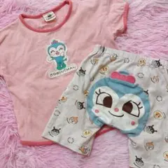 90サイズ アンパンマン コキンちゃん 半袖 半ズボン セット