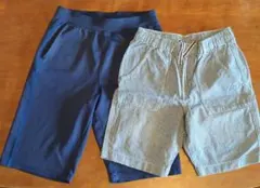 ユニクロ　ハーフパンツ 2点セット