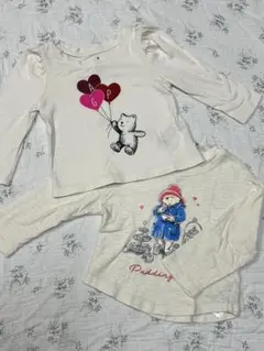 GAP 長袖トップス　12-18m 2枚セット　子供服　保育園着