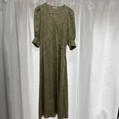 FRAY ID フラワープリント ワンピース