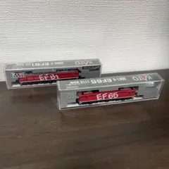 KATO 3066-F EF81・3061-9 EF65レインボー塗装機2両のサムネイル