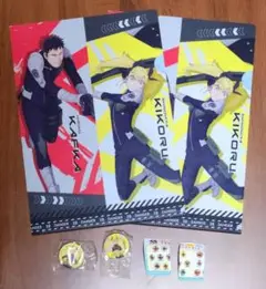 怪獣8号 四ノ宮キコル クリアファイル オリジナルマグネット 4個セット
