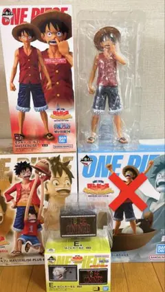 ワンピース 一番くじ モンキー・D・ルフィ 下位賞付