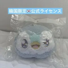 韓国限定 ポッチャマ パスケース ポーチ ぬいぐるみ ポケピース