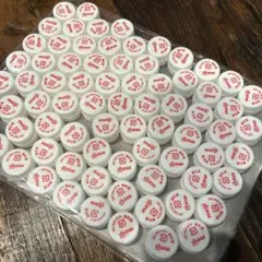 meiji 円形キャップ 150個セット ペットボトルキャップ　小さめ