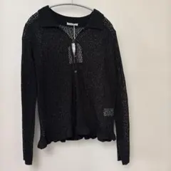 透かし編みニットカーディガン mysa 田中里奈のサムネイル