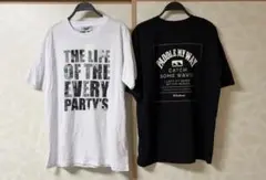 しまむら メンズ 半袖 Tシャツ 2枚セット LLサイズ ②