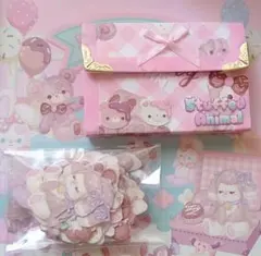 フレークシール☆ミニ蛇腹ファイルセット No.3