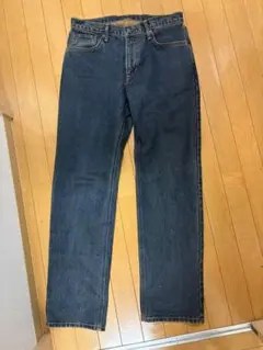 【雰囲気◎】EDWIN ストレートデニム 32 ダークブルー