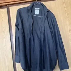 niko and ... メリヤス加工 ダークグレーシャツ M/L