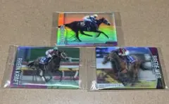 サラブレッドホースコレクション3枚セット　エアグルーヴほか