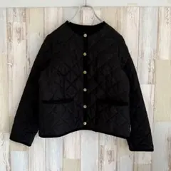 トラディショナルウェザーウェア ARKLEY キルティングジャケット 黒 34