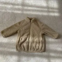 UNIQLO ベビーアウター サイズ80 ベージュ