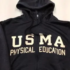 極美品　Champion USMA ジップアップパーカー ネイビーのサムネイル