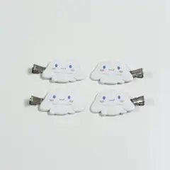 シナモン ヘアクリップ 4個 セット
