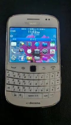 BlackBerry Bold 9900 ホワイト NTT docomo
