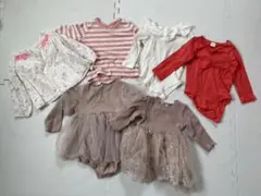 ベビー服 5点セット（95cm未満）　ロンT 6点　長袖　まとめ